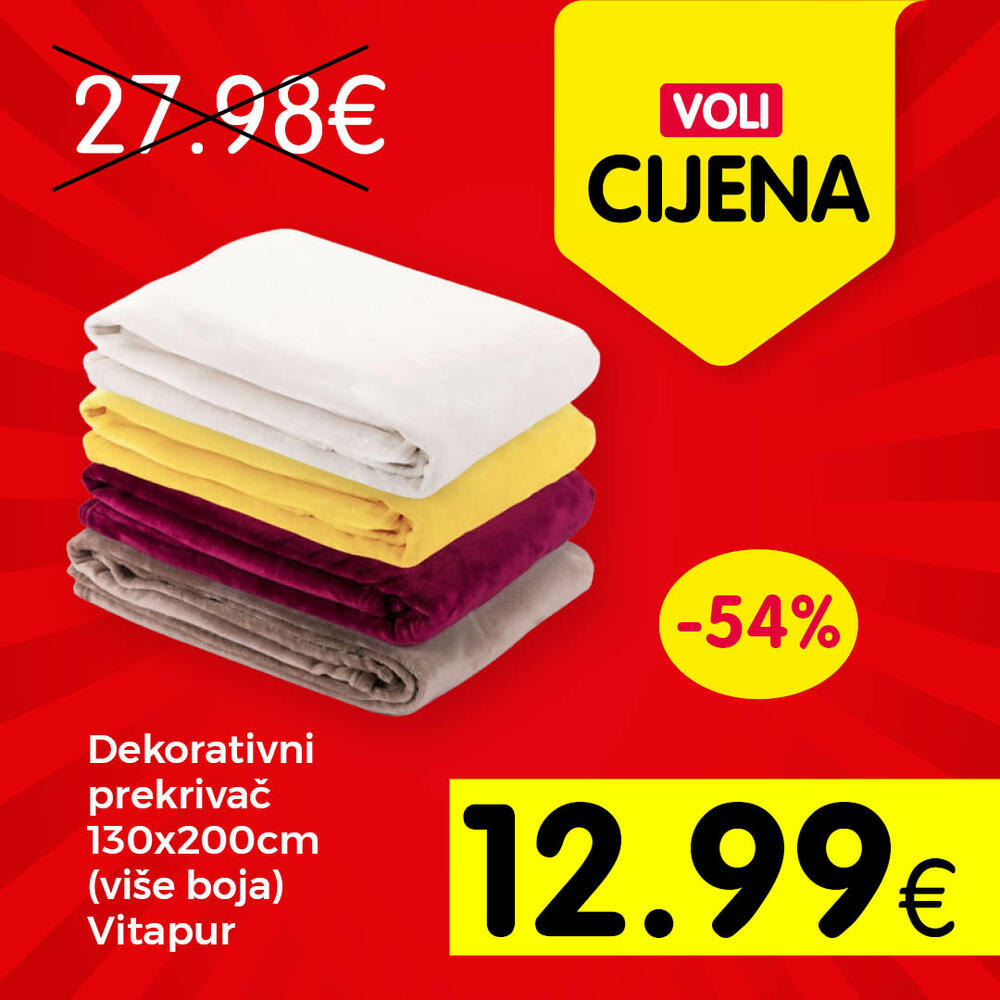 <p>Svratite u obližnji VOLI ili Naš diskont market i odaberite neke od proizvoda po najpovoljnijim cijenama na tržištu.</p>