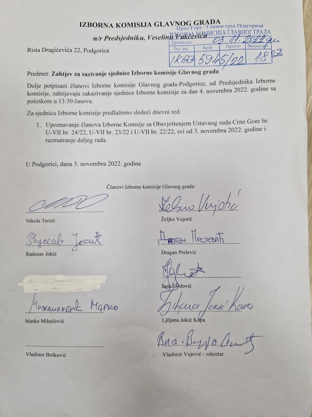 Izborna komisija Glavnog grada