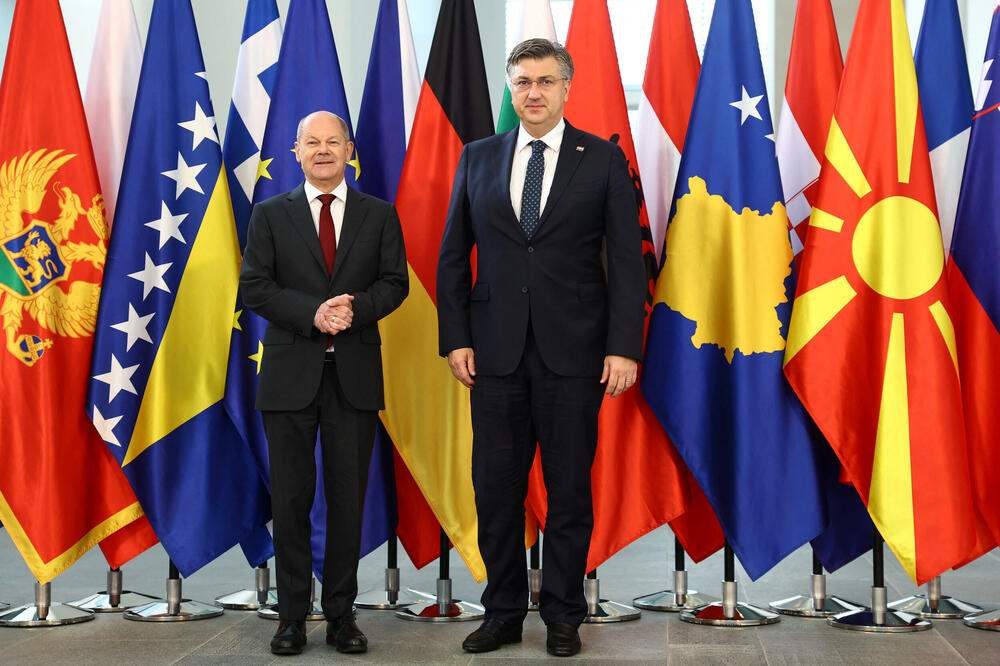 Plenković i Šolc tokom samita u Berlinu, Foto: Reuters