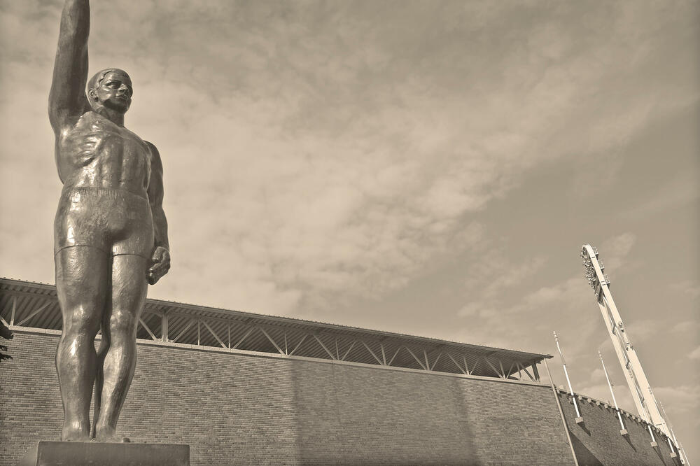 Statua holandske vajarske Grae Rueb napravljena uoči Olimpijskih igara 1928.  u Amsterdamu, nalazi se i danas ispred olimpijskog stadiona u tom gradu, Foto: Shutterstock