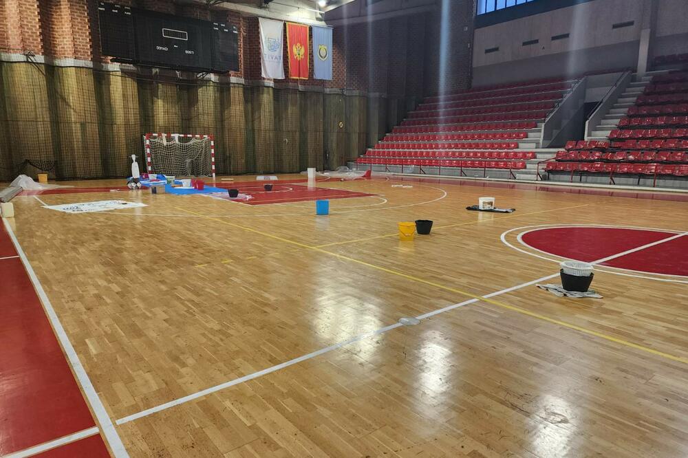 Detalj iz sportske dvorane, Foto: Siniša Luković
