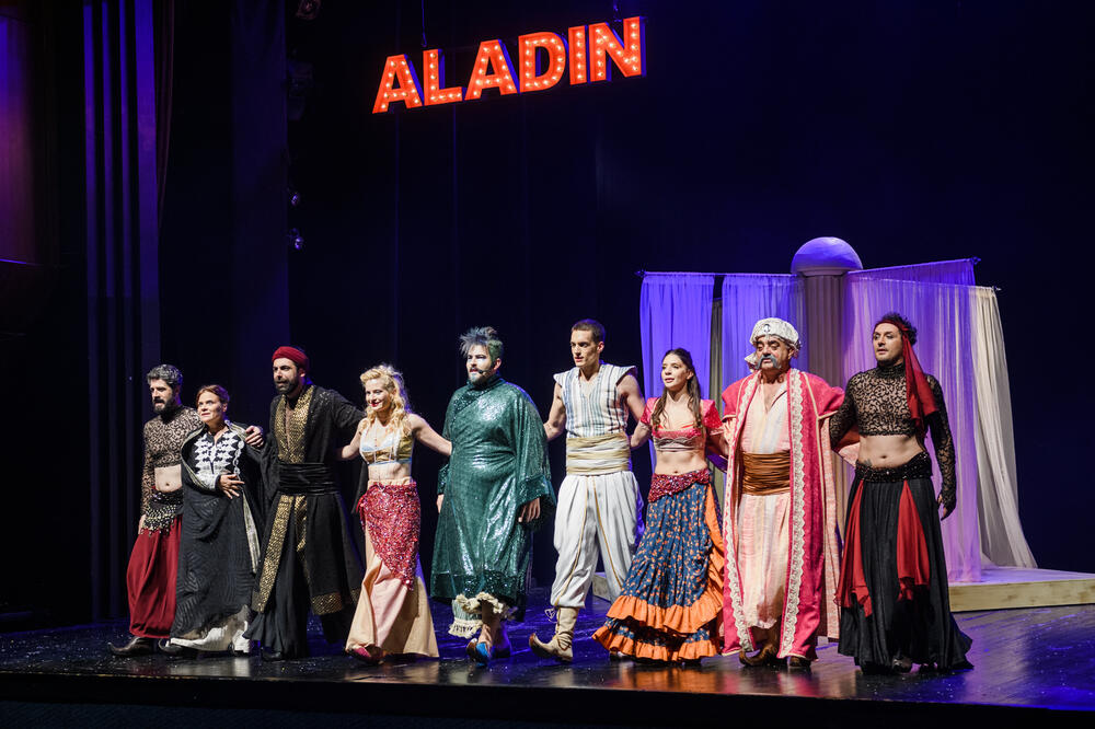 Postavka predstave “Aladin”, Foto: Krsto Vulovic