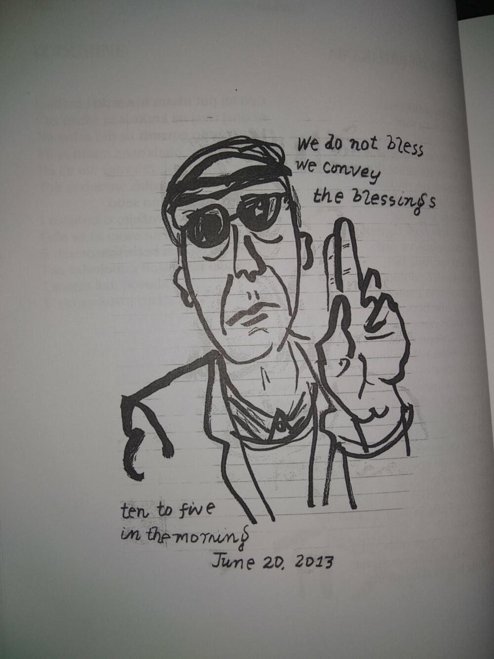 Jedan od Koenovih crteža iz knjige