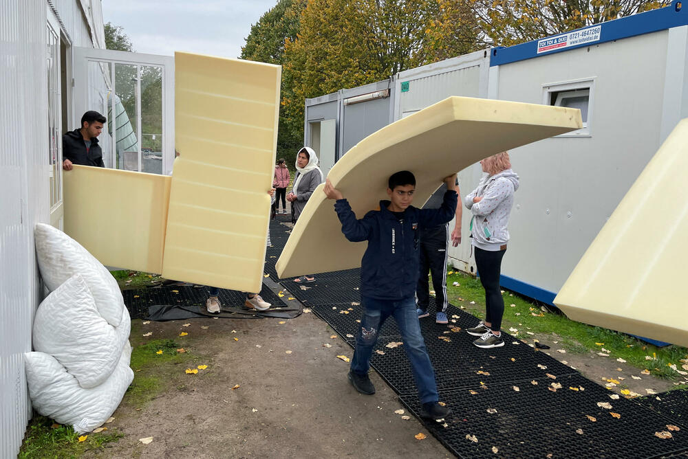 Izbjeglički kamp blizu Frankfurta