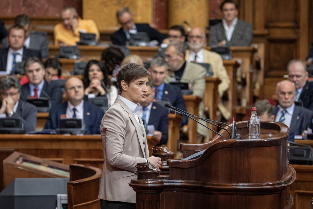 Premijerka Srbije Ana Brnabić