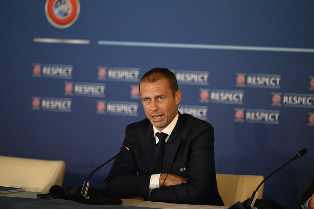 Predsjednik Uefe Aleksander Čeferin, Foto: UEFA