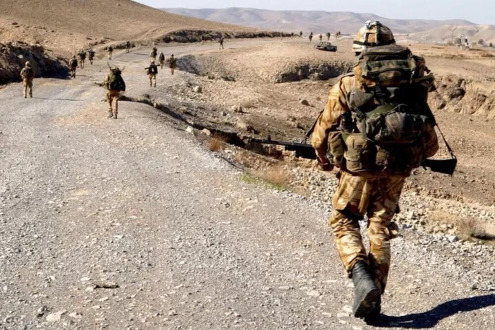 Britanske trupe u regiji Kajaki u provinciji Helmand tokom januara 2007. godine, Foto: MOD