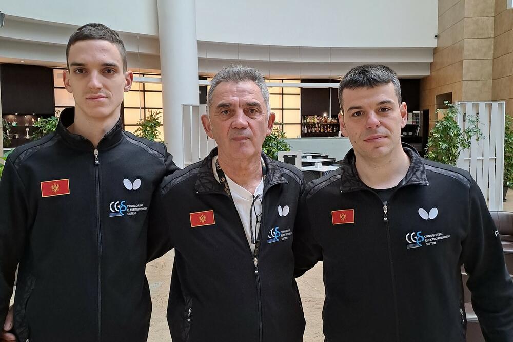 Lupulesku sa Radovićem i Bakićem, Foto: Paraolimpijski komitet Crne Gore