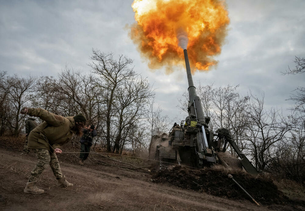 Ukrajinske snage na frontu u Hersonskoj oblasti