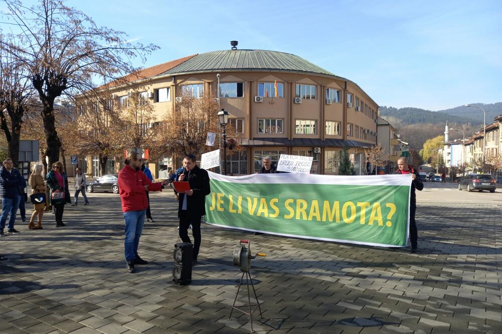 Sa današnjeg skupa građana, Foto: Goran Malidžan