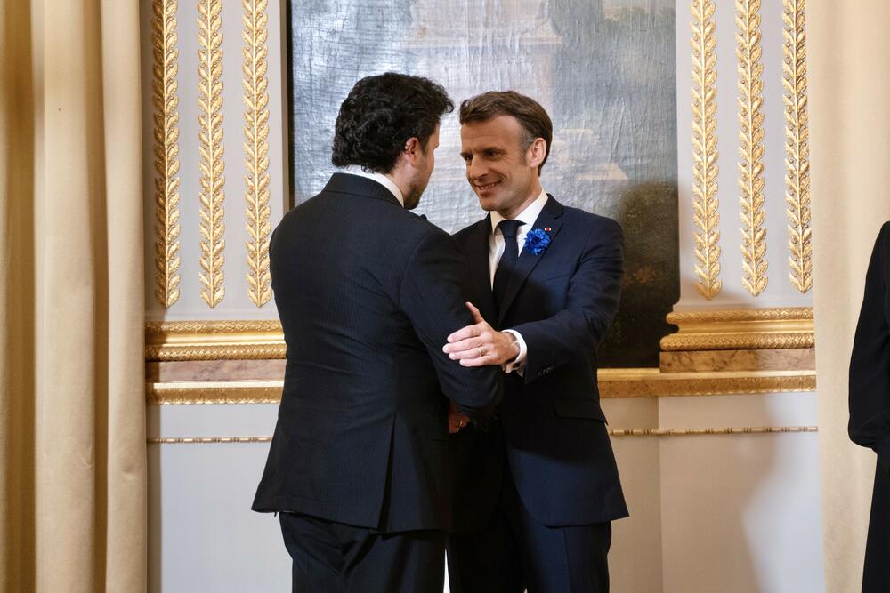 Dritan Abazović Makron