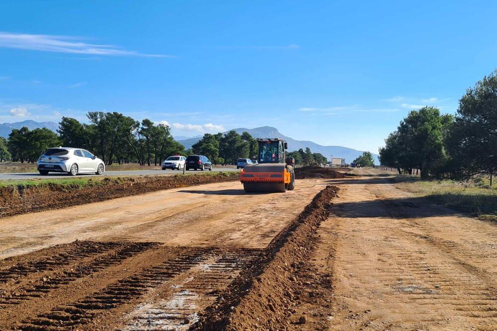 Radovi na izgradnji druge faze bulevara, Foto: facebook.com/ivanvukovicpg