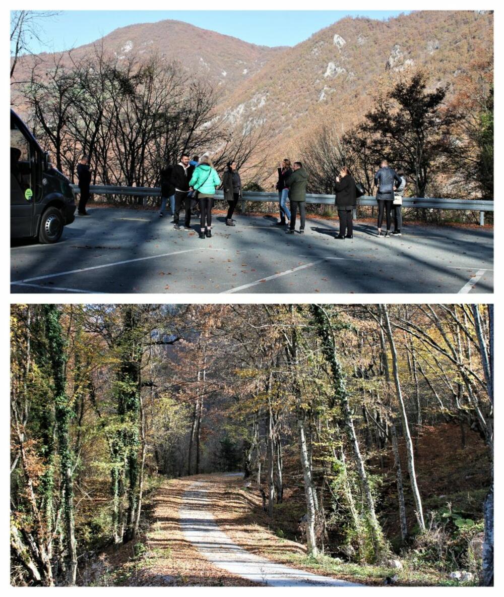 Pješačka staza prema Đalovića pećini