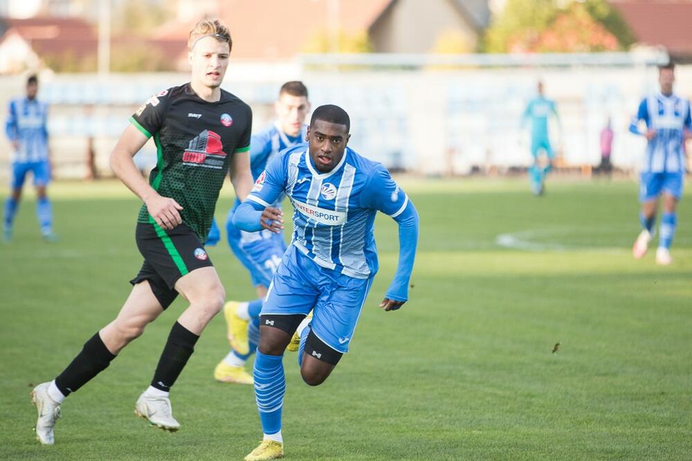 Tajrond Konrad, najveći napadački adut Sutjeske, Foto: FSCG