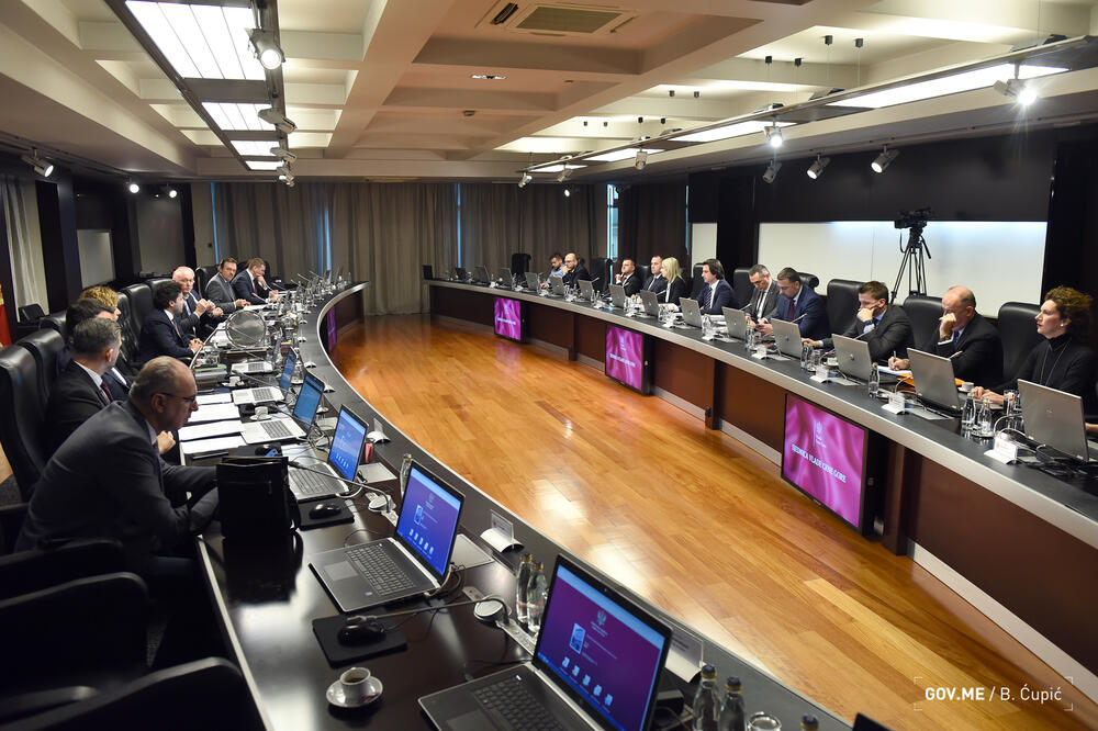 Sa sjednice Vlade, Foto: Vlada Crne Gore