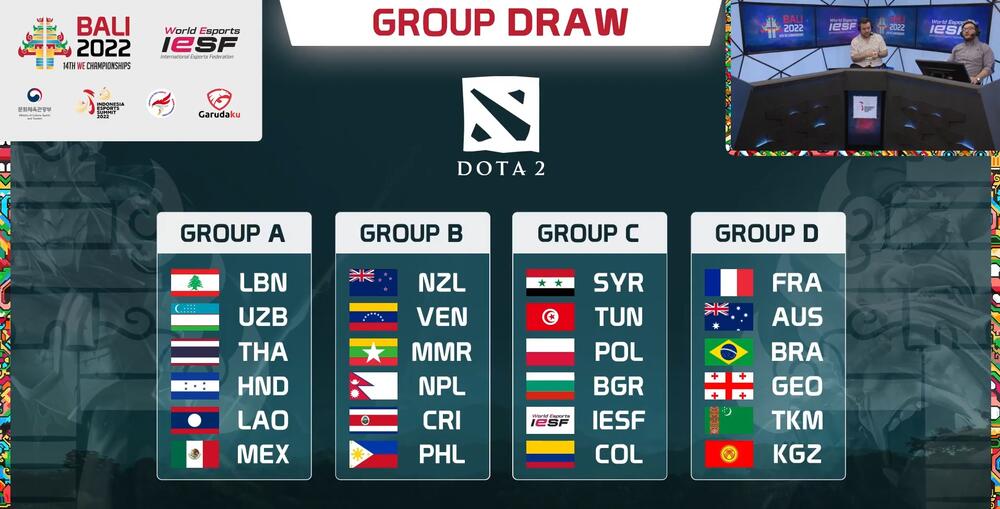 IESF, IeSF 2022, esports, DotA 2