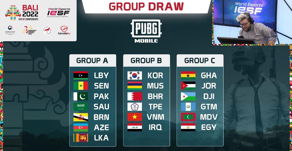 IESF, IeSF 2022, esports, PUBG Mobile