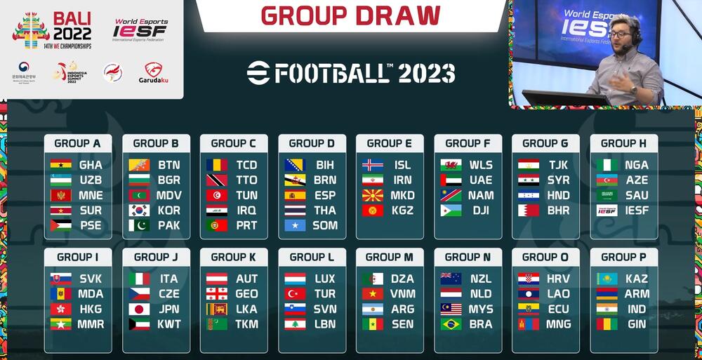 IESF, IeSF 2022, esports, eFootball, eFootball 2023