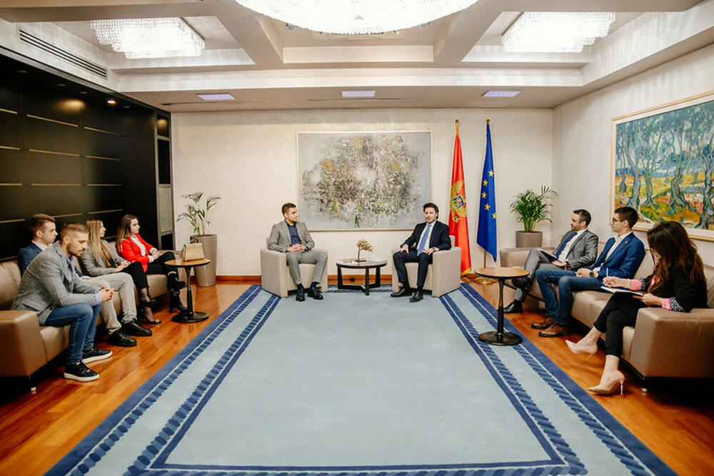 Dritan Abazović i Andrej Vukčević