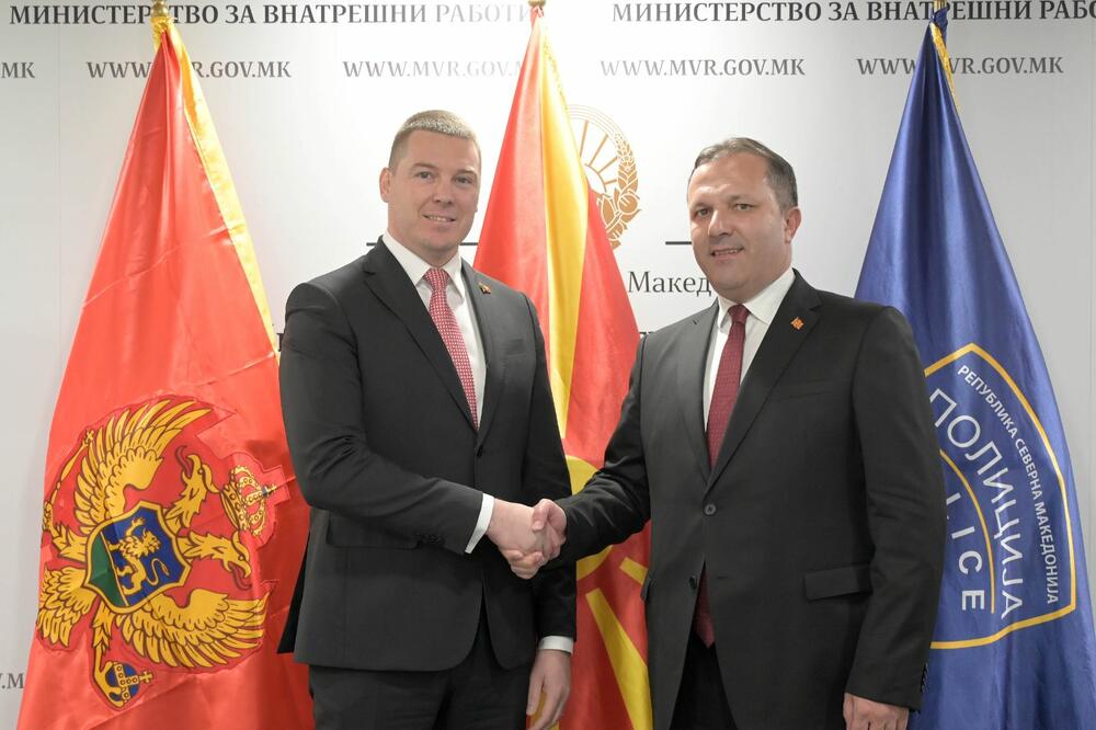 Adžić i Spasovski, Foto: MUP