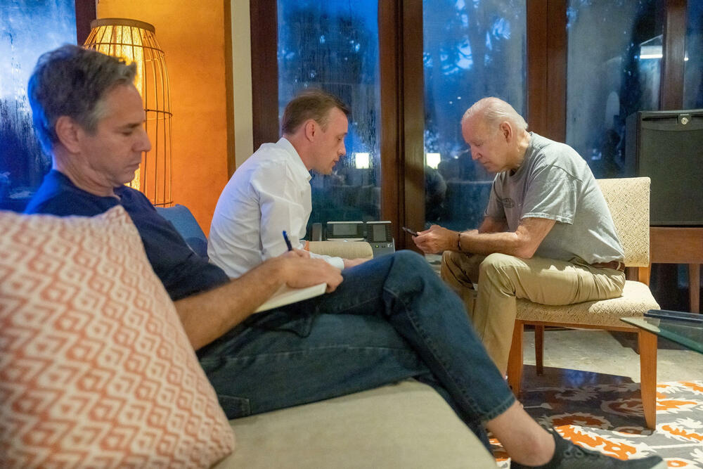 Bajden, Blinken i Džejk Salivan razgovaraju nakon vijesti o eksploziji u Poljskoj 