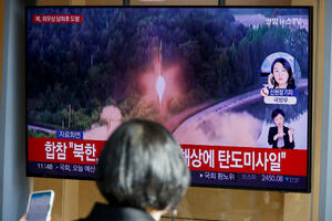 Južnokorejska vojska: Sjeverna Koreja ispalila balističku raketu u...