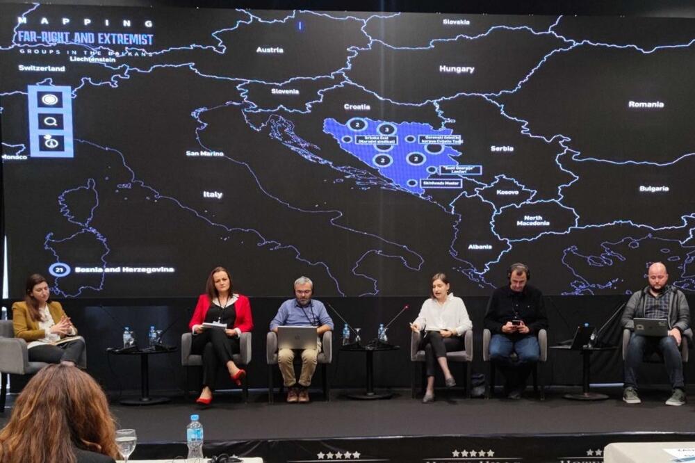 Sa konferencije, Foto: BIRN BiH