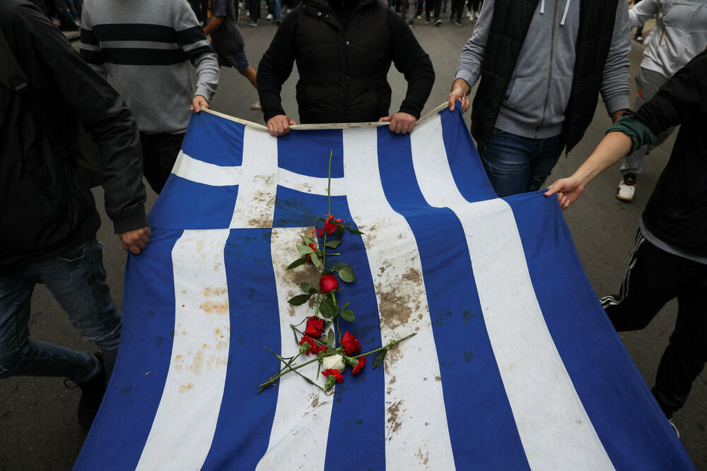 Grčka protest