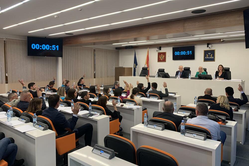 Sa sjednice, Foto: Vuk Lajović