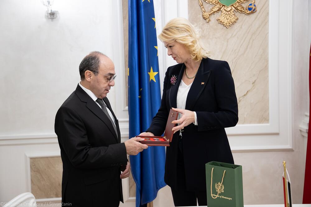 Hindam i Đurović, Foto: Skupstina CG