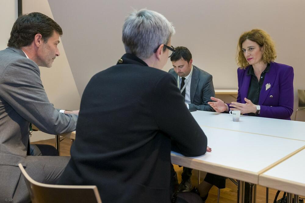 Jovana Marović u Luksemburgu