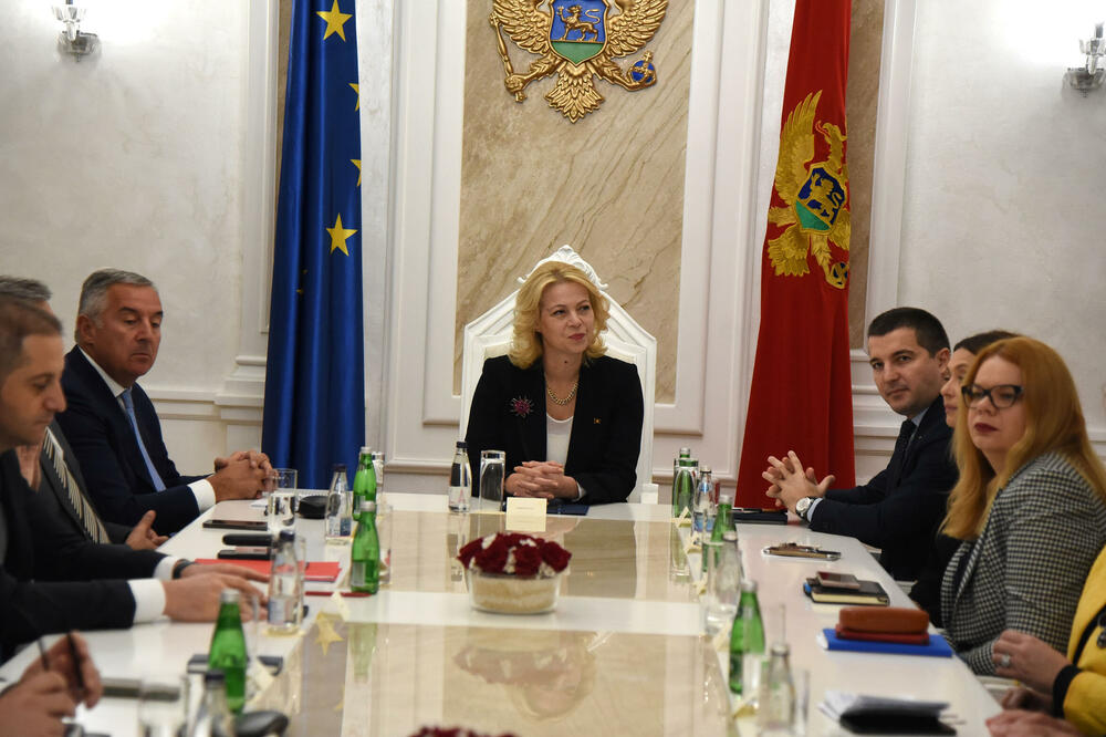 DPS predlagao da se eventualno dodaju još dva kandidata: Sa sastanka, Foto: Luka Zeković