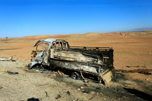 U Siriji sedam mrtvih u napadu avionima na kamione koji prevoze...