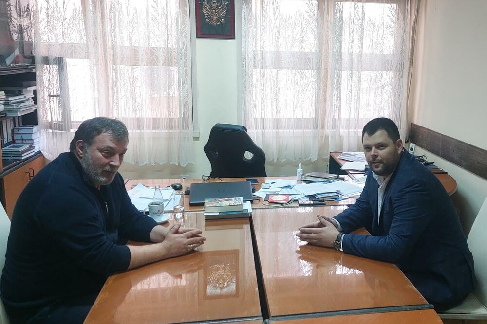 Marković i Kovačević, Foto: Opština Nikšić