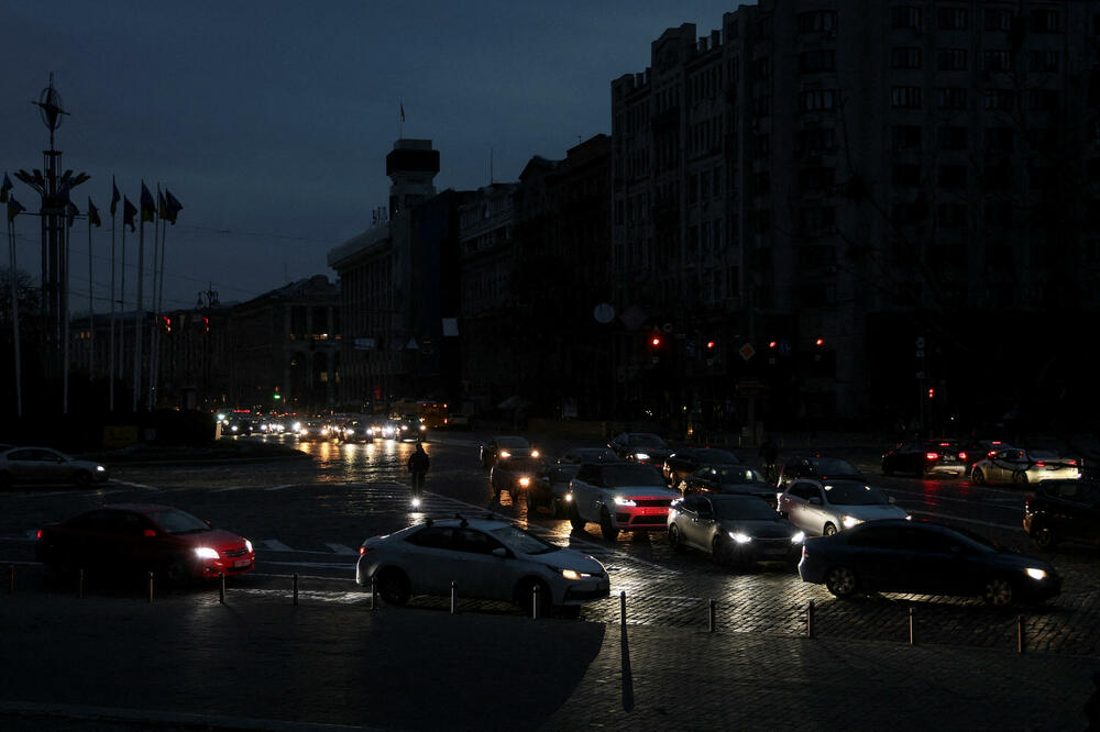 Jedan od prethodnih nestanaka struje u Kijevu, Foto: Reuters