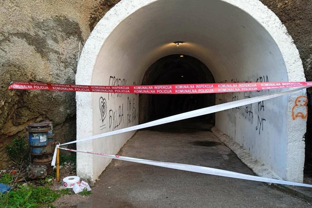 Tunel koji vodi od Rafailovića do Kamenova, Foto: Komunalna policija i inspekcija Budva