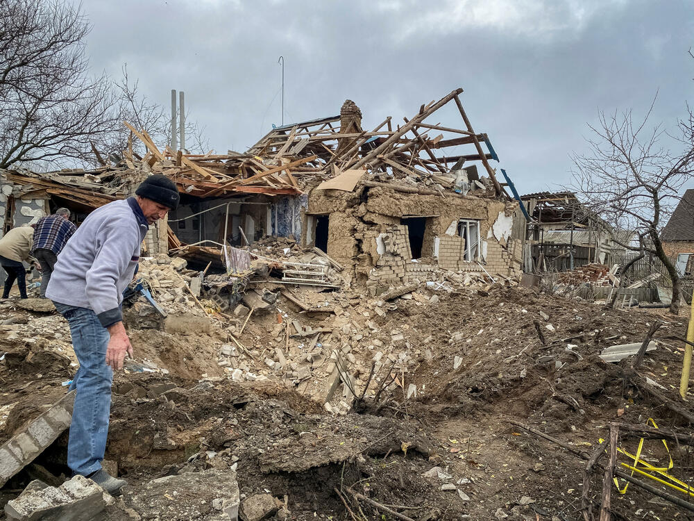 Selo Komišuvaha u Zaporoškoj oblasti nakon ruskih udara