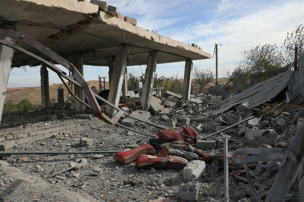 Detalj iz Sirije nakon turskog granatiranja, Foto: Reuters