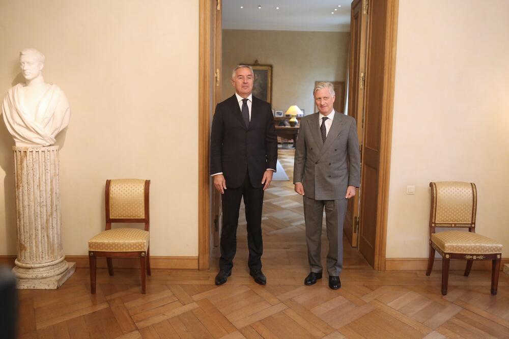 Đukanović i kralj Filip, Foto: Predsjednik.me