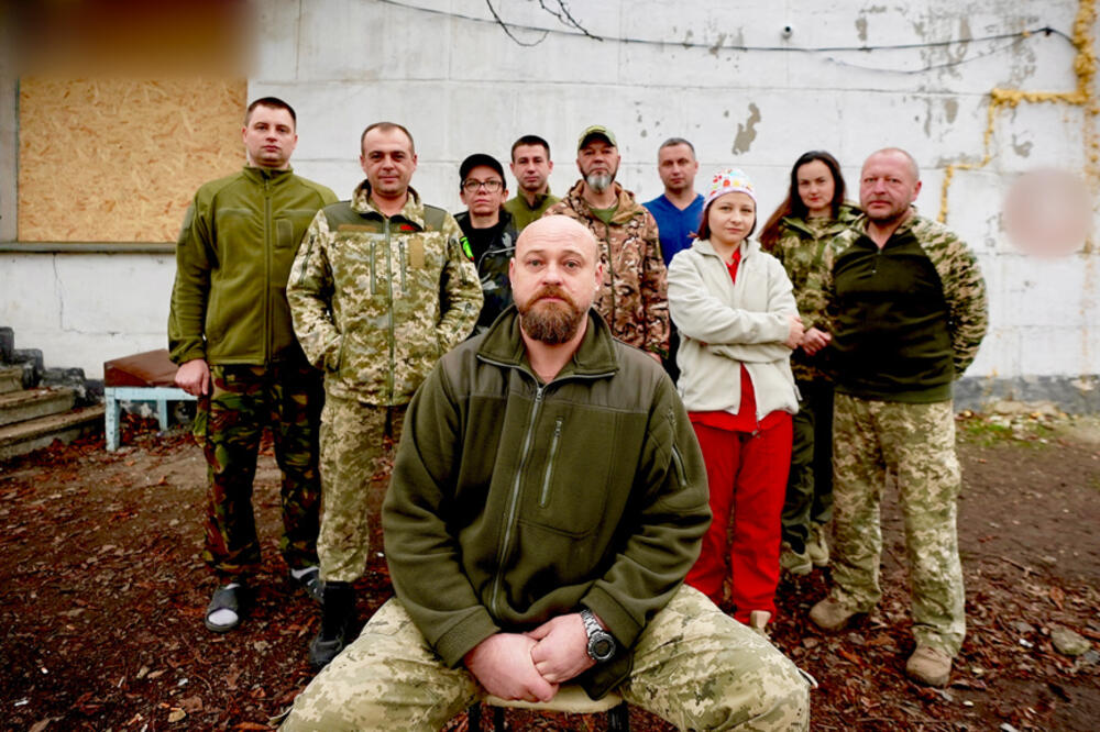 Medicinski tim na prvoj liniji fronta - na čelu sa Ruslanom, Foto: BBC / Darren Conway