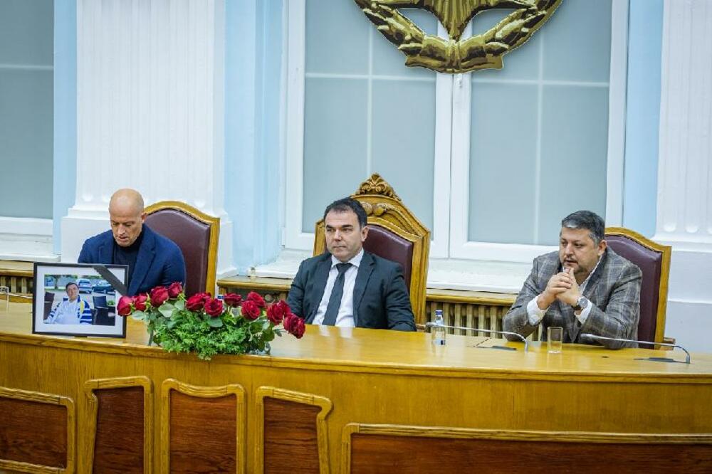 Sa komemoracije Mišku Popoviću, Foto: Prijestonica Cetinje