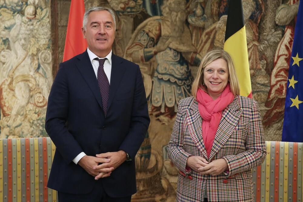 Đukanović i Tiliu, Foto: Služba za informisanje Predsjednika Crne Gore