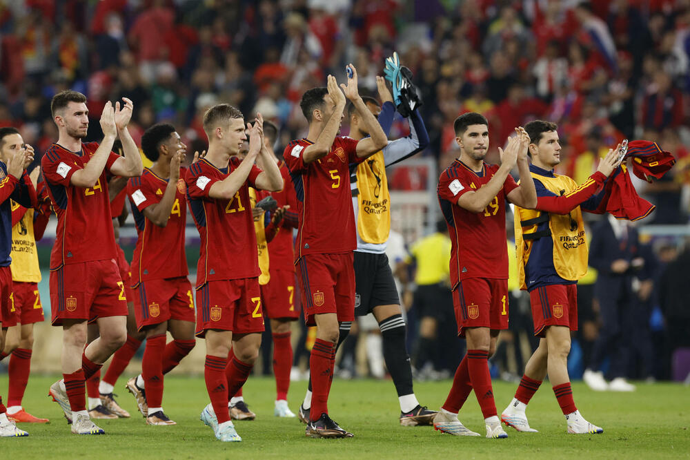 Fudbaleri Španije, Foto: Reuters
