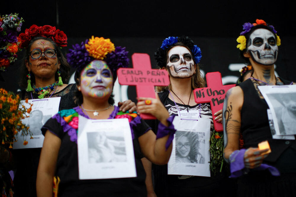 Sa protesta protiv femicida u Meksiku