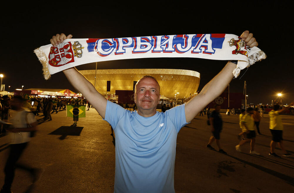 <p>Navijačka žurka i na stadionima i u u fan-zonama u Kataru</p>