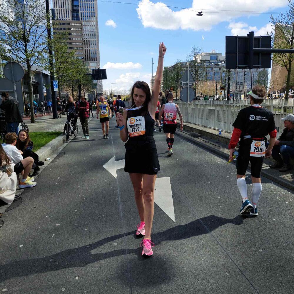 Nakon maratona u Roterdamu: Stojana Brašanac