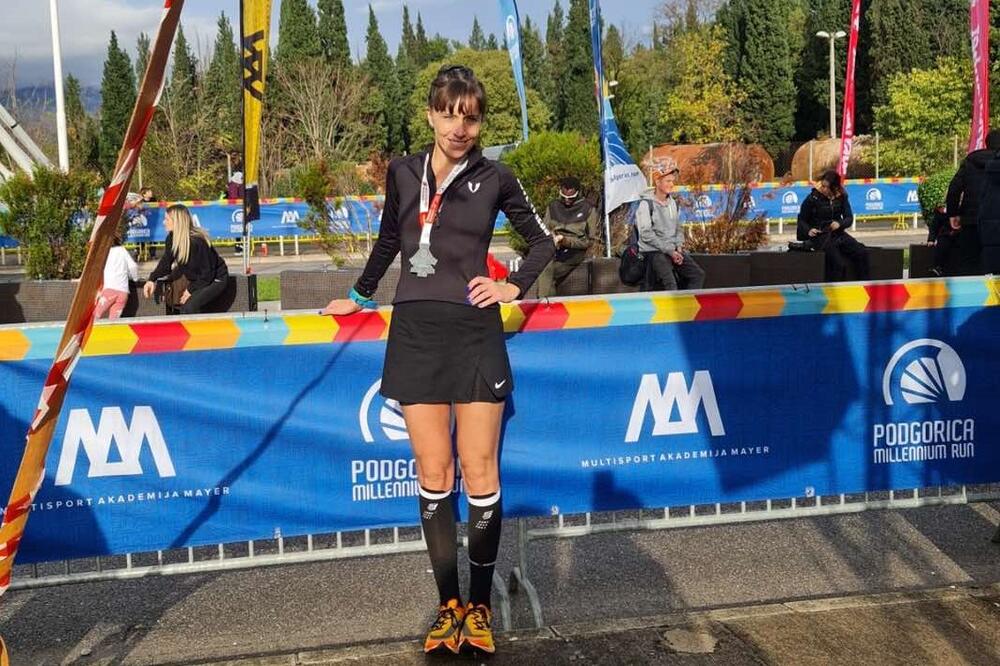 Šampionka Crne Gore u maratonu: Stojana Brašanac, Foto: Privatna arhiva