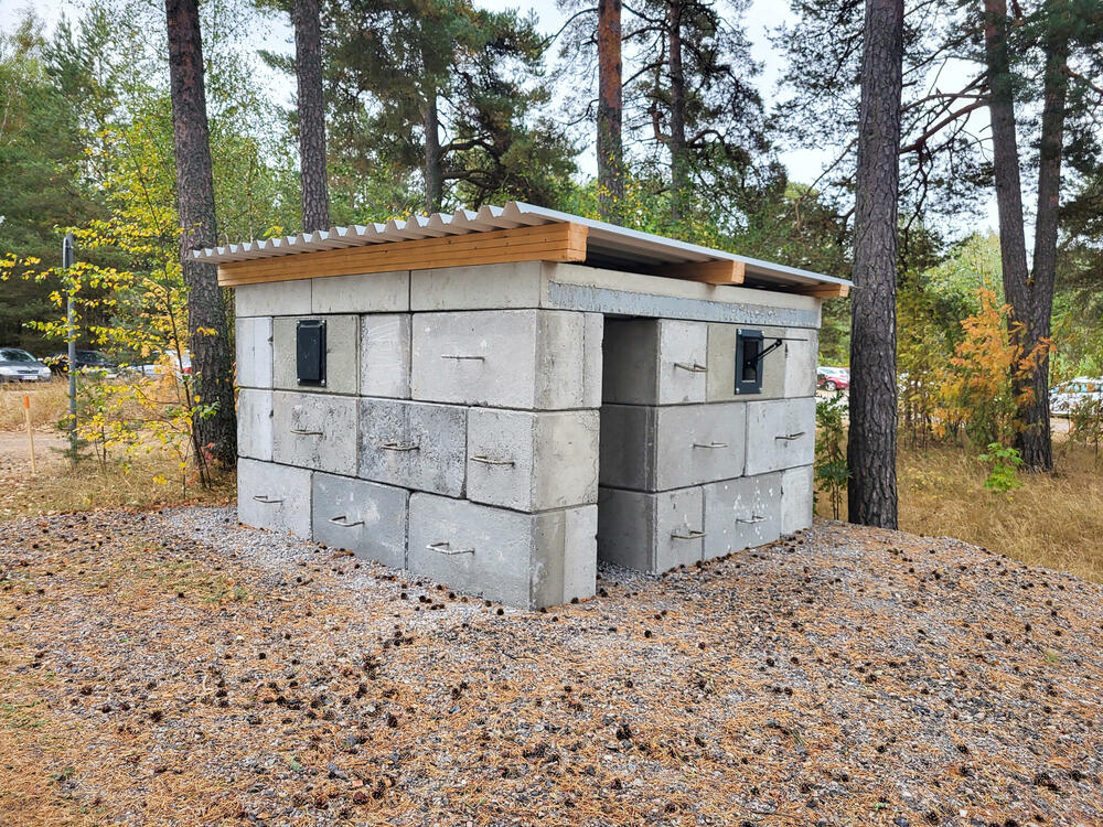 Modularni bunker koji je izgradila finska vojska i privatna firma GRK