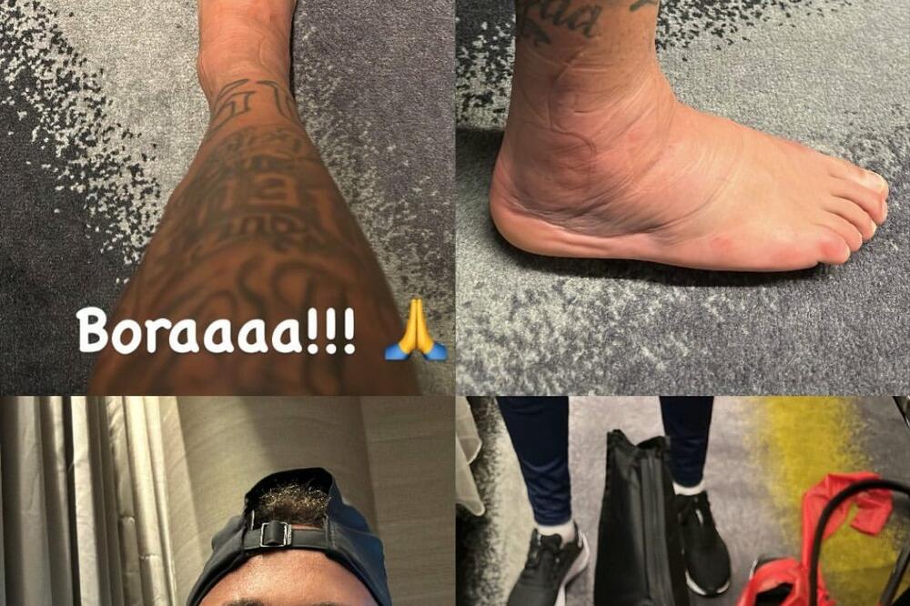 Nejmar izlazi sa terena, Foto: Instagram