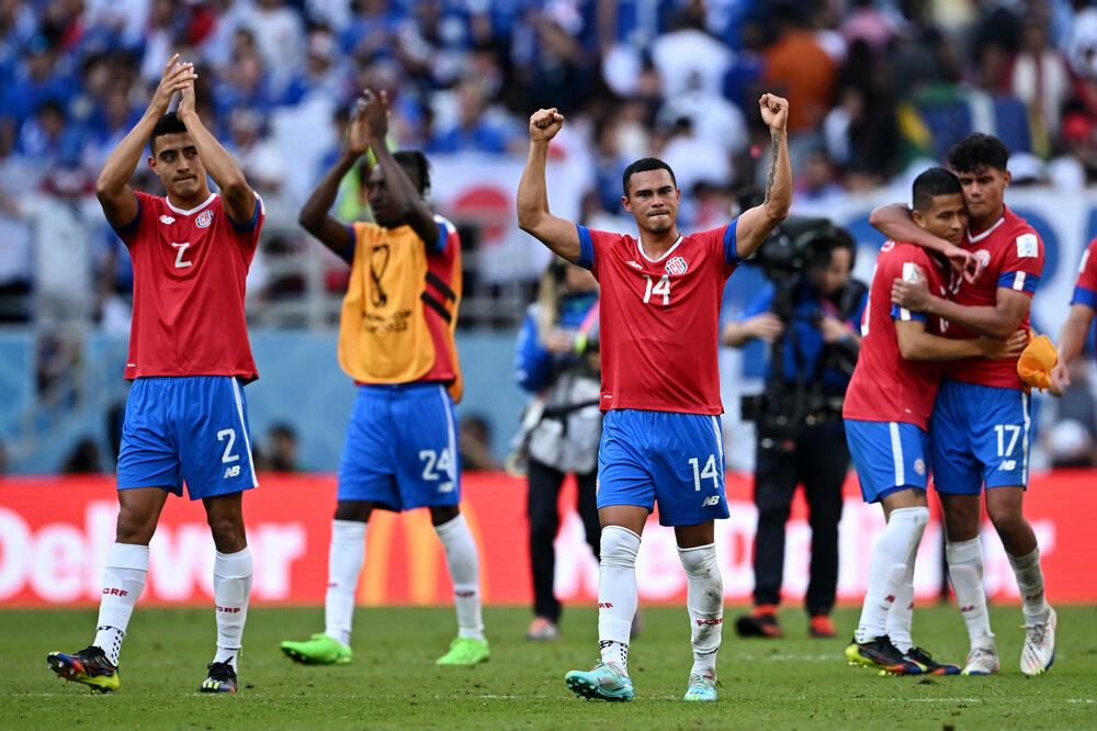 Fudbaleri Kostarike slave pobjedu nad Japanom, Foto: Reuters